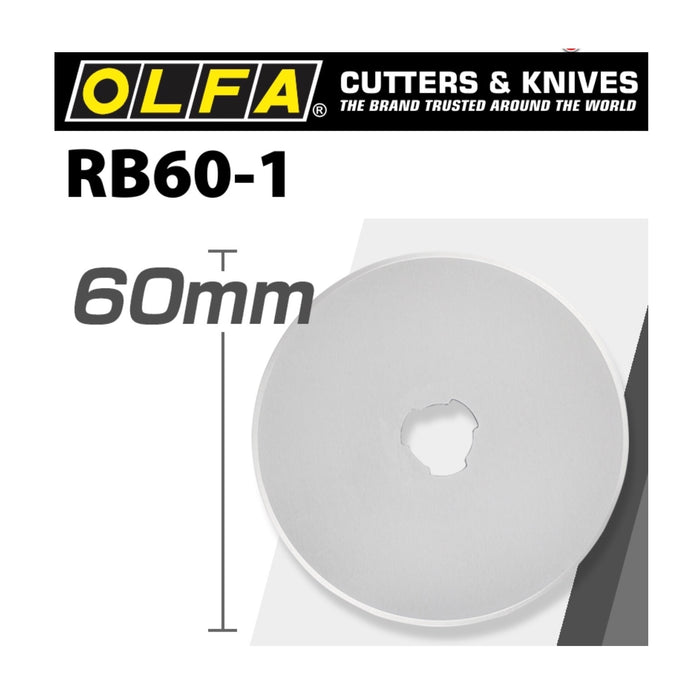 OLFA® 60mm Rotary Blade (RB60-1)