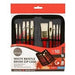 Daler-Rowney White Bristle Brush Zip Case Set-Brush Sets-Brush and Canvas