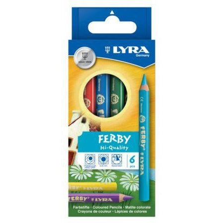 Lyra Ferby Chunky Colour Pencils-Colour Pencils-Brush and Canvas