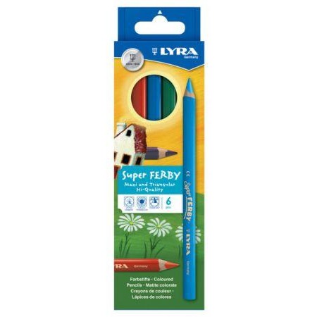 Lyra Super Ferby Colour Pencils-Colour Pencils-Brush and Canvas