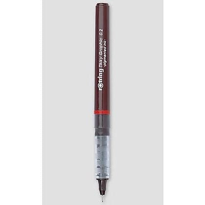 Rotring Tikky Graphic Drawing Pen-Art Pens-Brush and Canvas